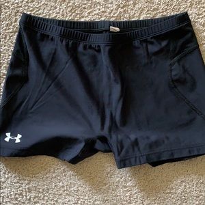 Spandex shorts by Under Armour